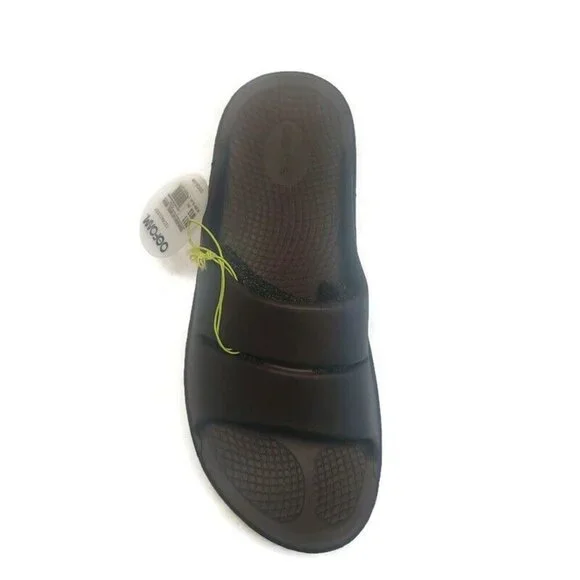 OOFOS Ooahh Recovery Slide Mens Size 11 Womens Size 13 Pool Sandal Mocha Brown - Picture 2 of 9